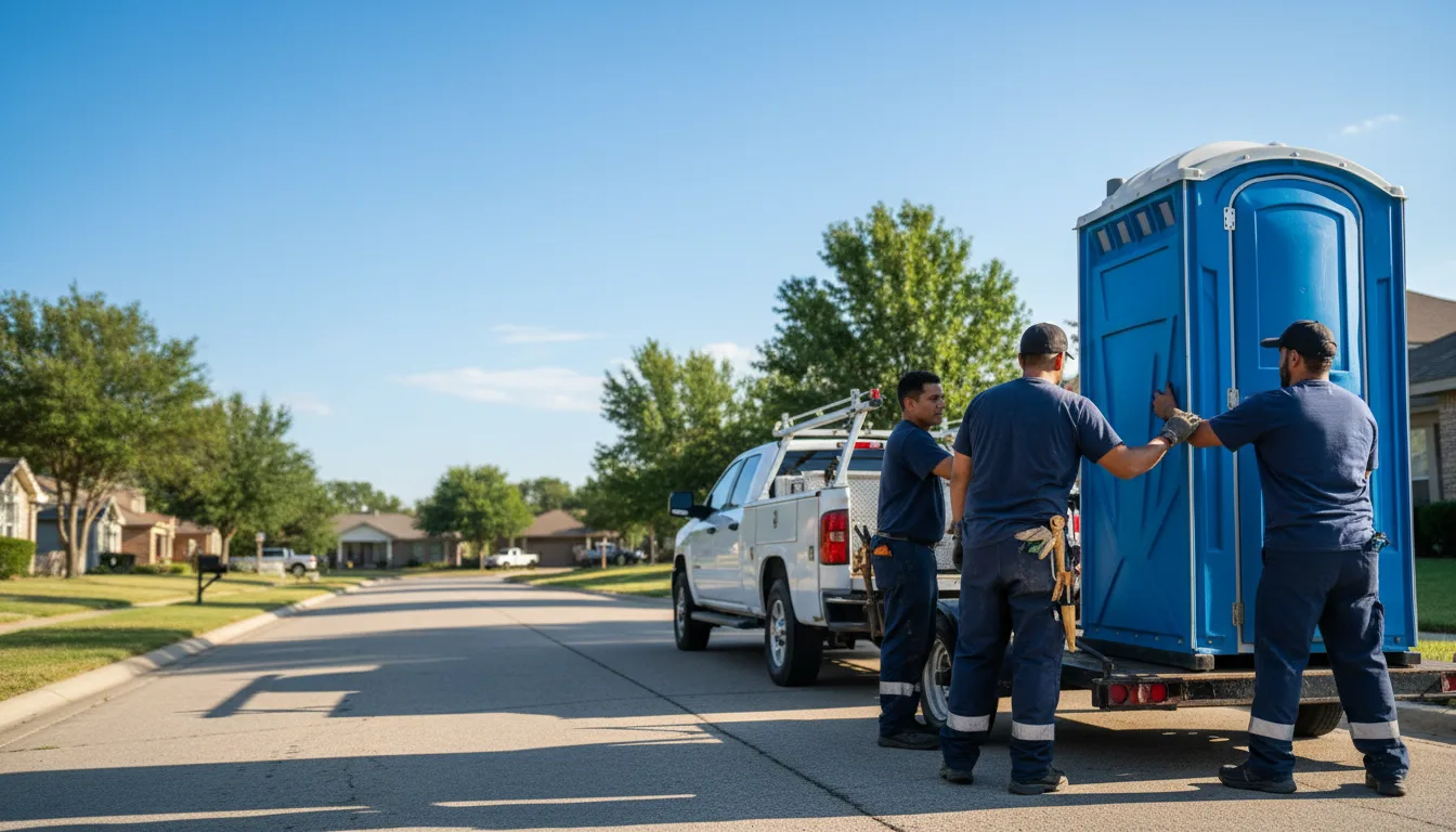 Portable Toilet Rental in Gilbert, LA near me